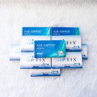 ALCON Air Optix Aqua คอนแทคเลนส์ใส รายเดือน กล่อง 3 ชิ้น