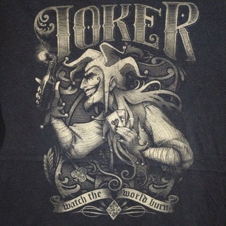 เสื้อยืดมือสอง Usa Joker Size M.อก20/ยาว27