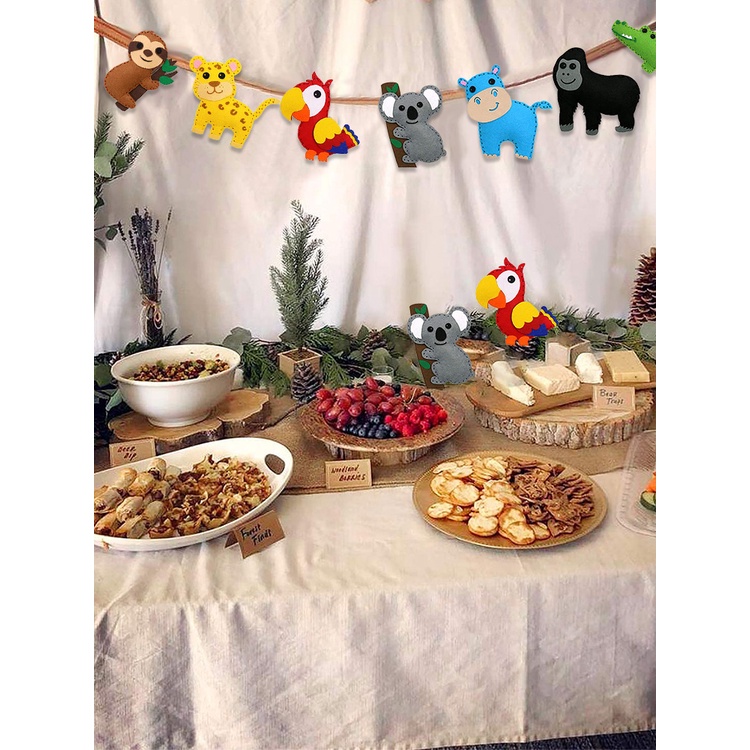 ชุดเย็บผ้าสักหลาด 14 ชิ้น ของเล่นเสริมการเรียนรู้เด็ก DIY - รูปที่ 6