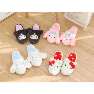 Winter Collection รองเท้าใส่ในบ้าน Sanrio ฟรีไซส์สำหรับเท้า 35-38