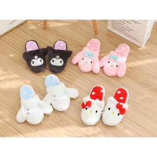 Winter Collection รองเท้าใส่ในบ้าน Sanrio ฟรีไซส์สำหรับเท้า 35-38