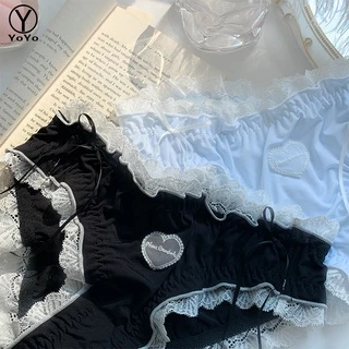 YOYO กางเกงในเซ็กซี่ผู้หญิง Sexy ลูกไม้ ขอบบาง คุณภาพดี นุ่มเบาสบาย เนื้อนิ่ม รุ่น0960