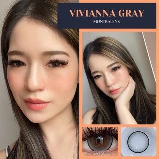 คอนแทคเลนส์🌈Vivianna🌈 Brown / Gray / Black (Montra) ขนาดบิ๊กอาย💖