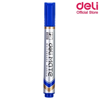 Deli U00330 Dry Erase Marker ปากกาไวท์บอร์ดปลอดสารพิษ ไม่มีกลิ่นฉุน แพ็ค 1 แท่ง หมึกน้ำเงิน เครื่องเขียน ปากกาไวท์บอร์ด ไวท์บอร์ด