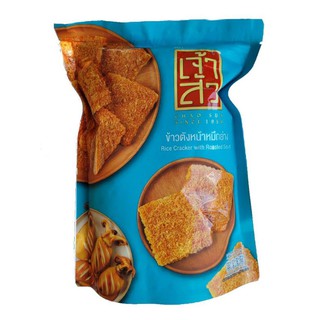 ข้าวตังหน้าหมึกย่าง 80กรัม ตราเจ้าสัว