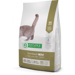 Natures Protection แมวโตหลังทำหมัน อายุ1ปีขึ้นไป sterilisedขนาด400g,2kg