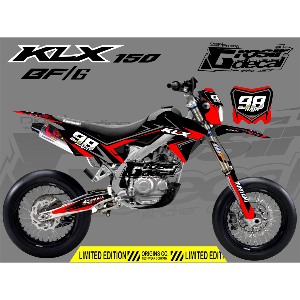 DECAL KLX BF 150 / KLX 150 BF FULLBODY สติ๊กเกอร์ KLX BF 150 FULLBODY
