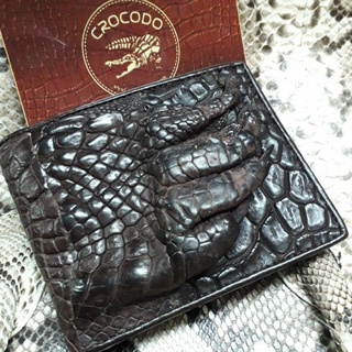 cobra skin money clip natural color หนีบธนบัตรหนังงูเห่า