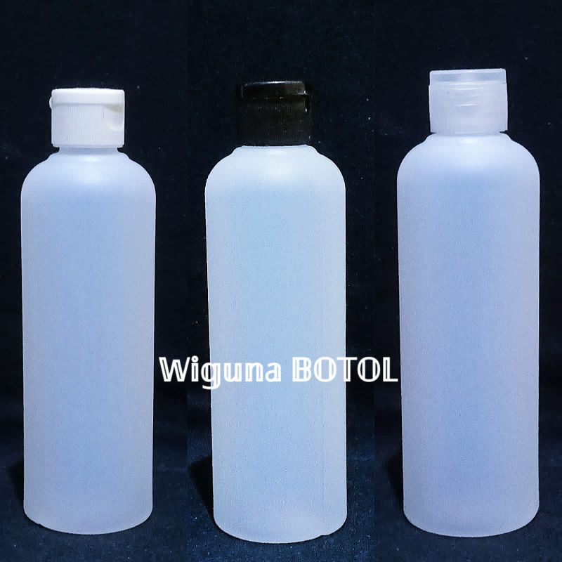 ขวดทิป HDPE ธรรมชาติ 250 มล. / ขวด HDPE ธรรมชาติ 250 มล. พร้อมฝา Fliptop