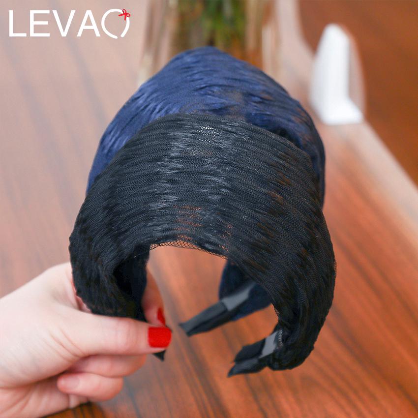 Elastic Stretch Wide Lace Hairbands Fashion Women Headband Lady Head Wrap Turban Hair Accessories Hoop Hair