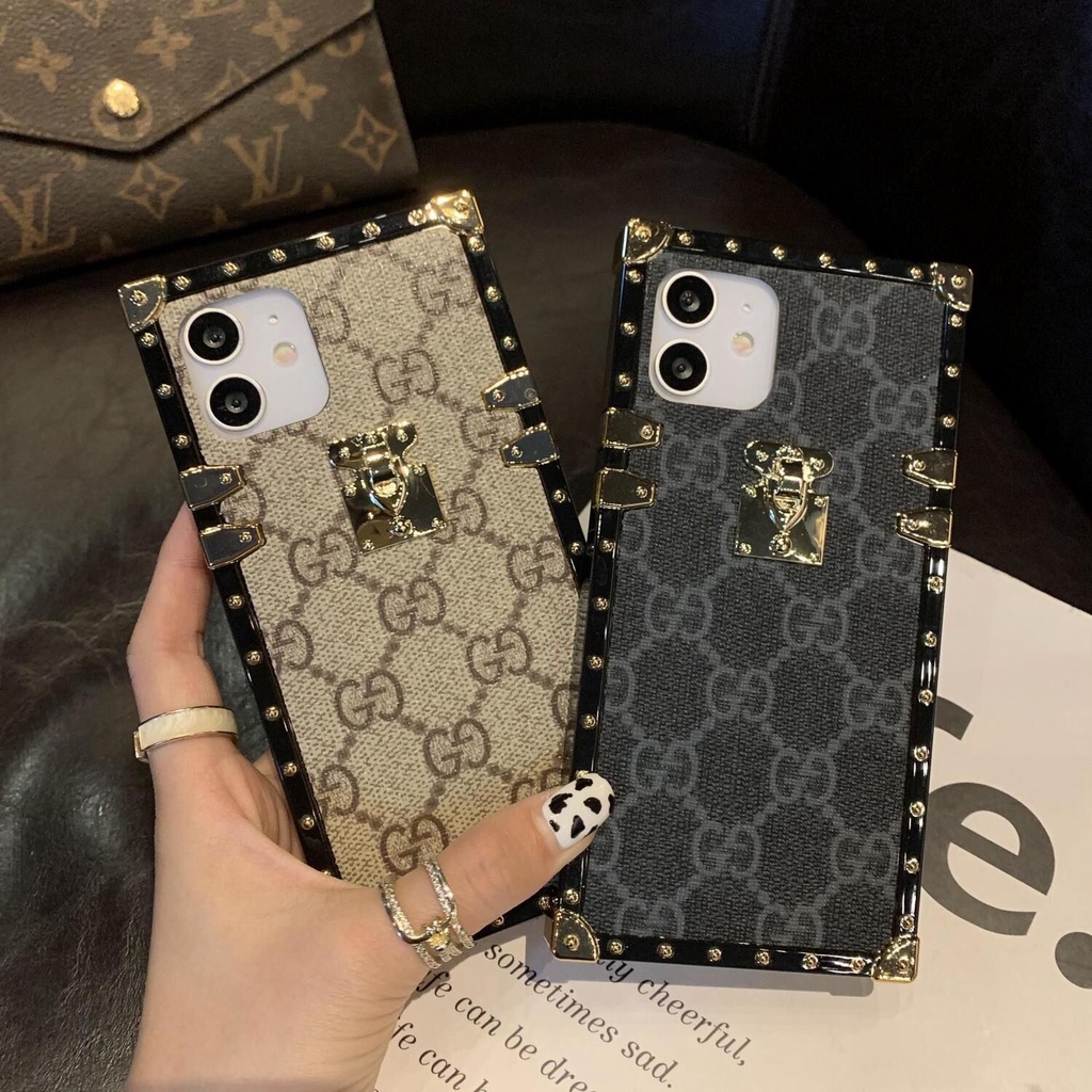เคสโทรศัพท์มือถือ ทรงสี่เหลี่ยมผืนผ้า กันกระแทก หรูหรา สําหรับ iPhone 11 12 13 Pro Max 14 Pro Max 15 Pro Max 12 Pro Max 15 Pro