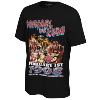 เสื้อยืดคอกลมเสื้อยืด พิมพ์ลาย Nba BASKET VS KOBE BRYANT สําหรับ GRAPHIC MICHAEL JorderS-4XL