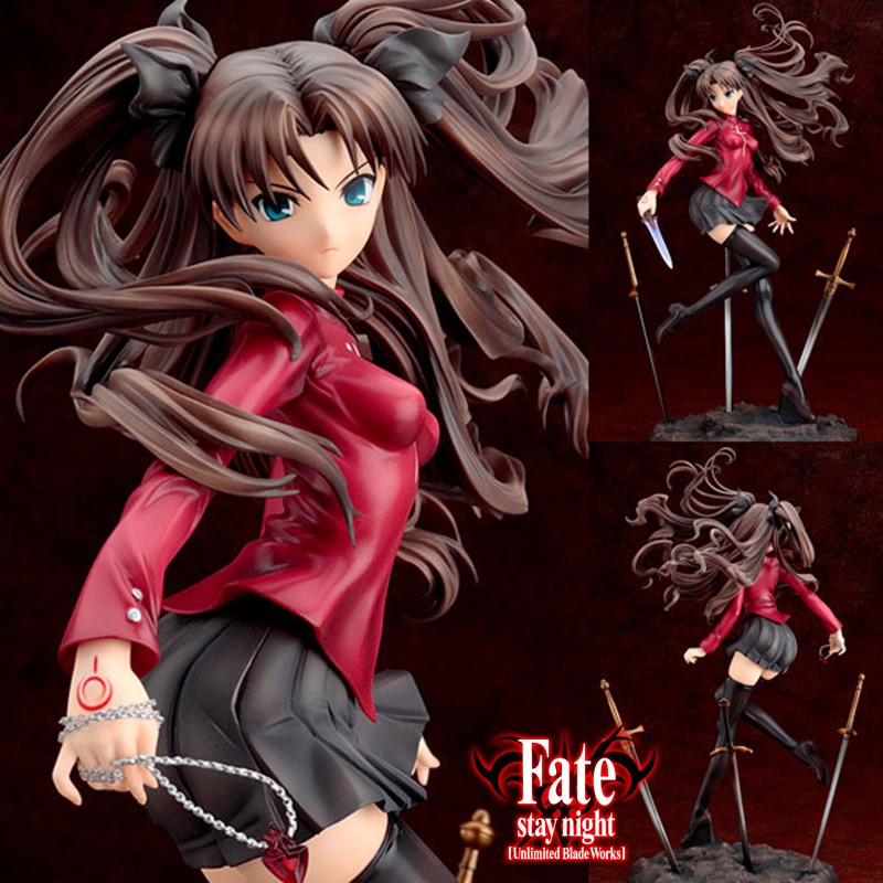 Figure ฟิกเกอร์ จากเรื่อง Fate Stay Night Unlimited Blade Works มหาสงครามจอกศักดิ์สิทธิ์ Tohsaka Rin