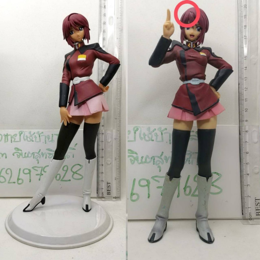 (แท้/มือ2ไม่มีกล่อง) Banpresto Lunamaria Hawke Destiny Heroine DX Figure Kidou Senshi Gundam SEED Destiny โมเดล ลูน่า