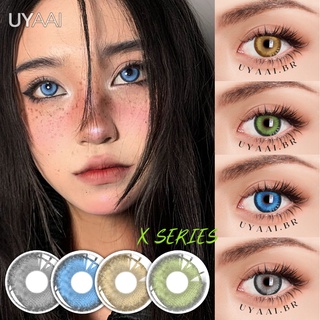 Uyaai X Seriers คอนแทคเลนส์สี 2 ชิ้น