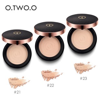 O.TWO.O Natural Face  แป้งเเพค ควบคุมความมัน powderyแป้งผสมรองพื้น#6054