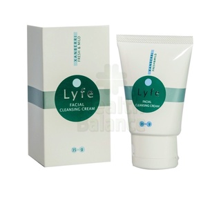 ครีมล้างหน้าไลฟ์ เฟเชียล เคลนซิ่งครีม  Lyfe Facial Cleansing Cream 35 กรัม/หลอด