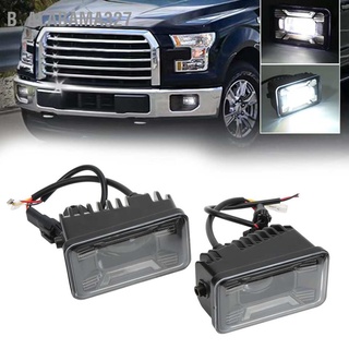 Alabama327 ไฟตัดหมอก Led ทรงสี่เหลี่ยม แบบเปลี่ยน สําหรับ Ford 2 ชิ้น