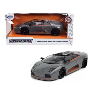 รถโมเดลเหล็ก Lamborghini MURCIELAGO ROADSTER สเกล1:24รายละเอียดสวยเปิดประทุนเปิดประตูเป็นงานโมเดลสำหรับตั้งโชว์