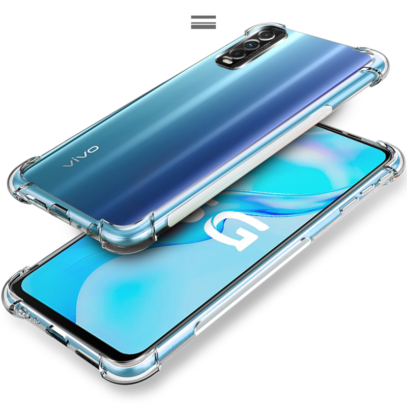 สําหรับVivo Y20 Y20i Y20s Y51 Y31 Y72 Y50 Y30 Y30i Y12s Y19 Y17 Y15 Y12 Y11 คริสตัลClear Cover Anti-