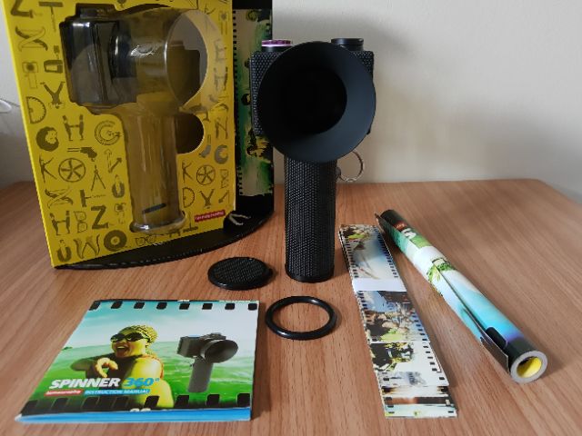 กล้องฟิล์ม Lomo Spiner360 ถ่ายได้​รอบ 360 องศา