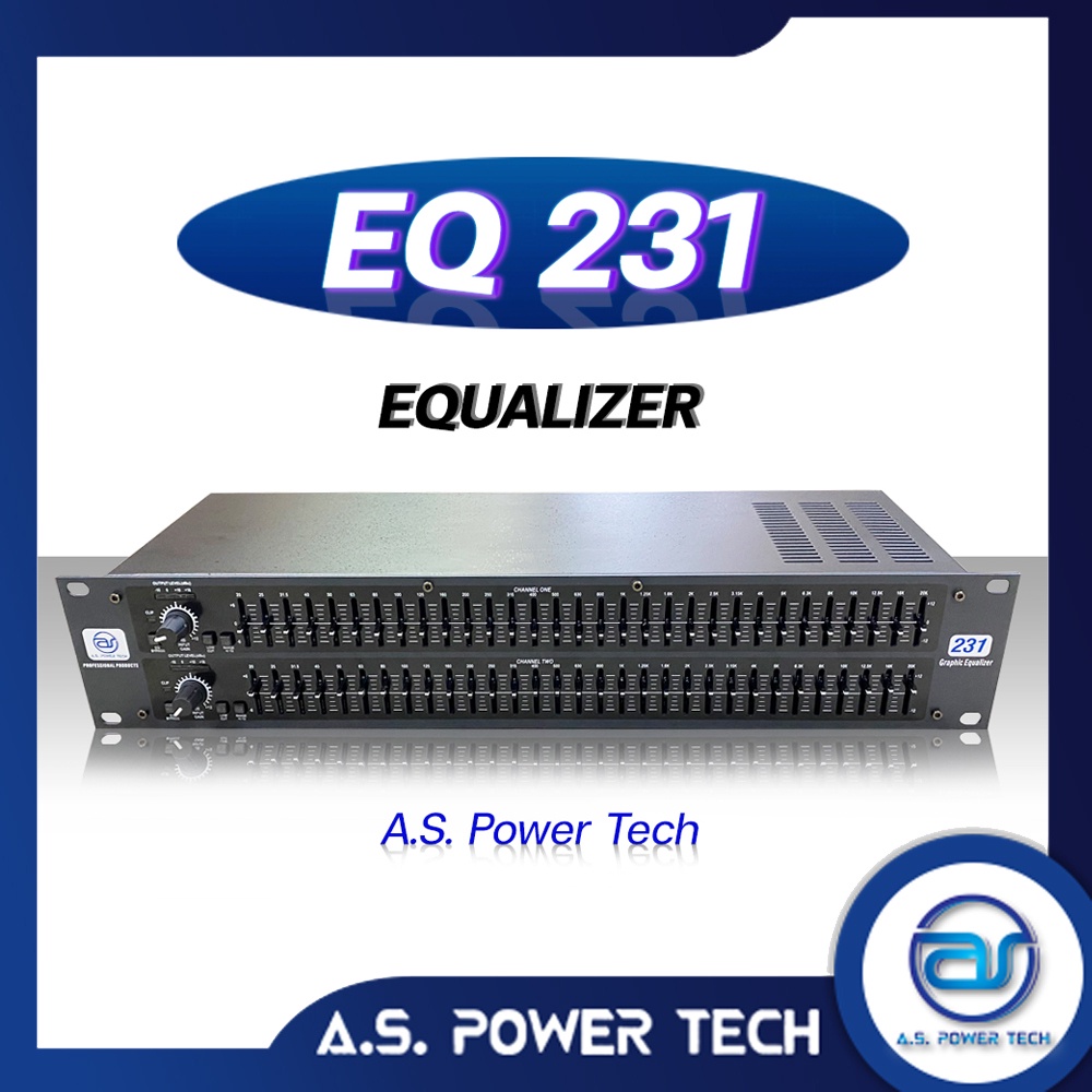 EQ อีควอไลเซอร์ Equalizer A.S. Power Tech รุ่น 231