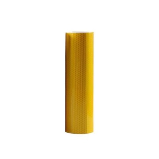 สติ๊กเกอร์สะท้อนแสง 53" (1.35*50m ) Width (Yellow) Reflective Safety Warning Flex Banner