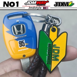 สติกเกอร์ JDM ลายใบไม้ Wakaba สําหรับติดตกแต่งรถยนต์ กันชน รถบรรทุก หน้าต่าง