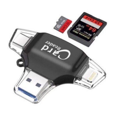 【Usb Hubs】 idragon 4-in-1 OTG Card Reader Mini USB 2.0 TF SD Slot for ...
