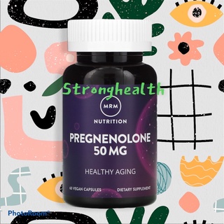 MRM, Pregnenolone, 50 mg, 60 Vegan Capsules