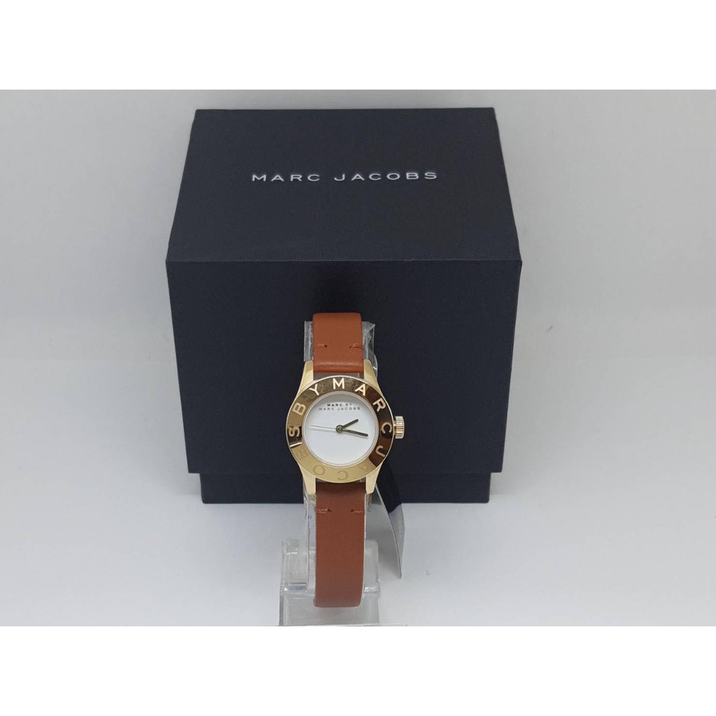 นาฬิกา MARC JACOBS WOMEN'S MBM1219 QUARYTZ พร้อมกล่อง (ใหม่) สายมีรอย