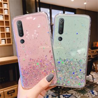 เคสซิลิโคนเคสโทรศัพท์มือถือลายกลิตเตอร์สําหรับ Huawei P40 Pro P 40 Lite P 30 Pro P 30 Pro P 30pro P 30 Lite P 20 Pro P 20 Lite
