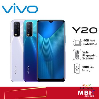 VIVO Y20 64GB Ram 4GB สินค้าใหม่ ประกันศูนย์ | ขายมือถือวีโว่ ราคาถูกออนไลน์ ร้าน LiNK Mobile-MBK