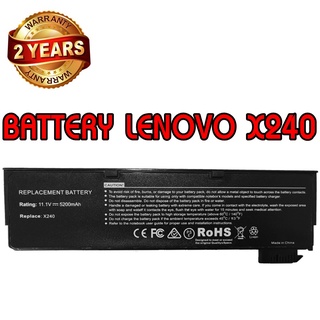 รับประกัน 2 ปี BATTERY LENOVO X240 แบตเตอรี่ เลอโนโว THINKPAD X250 X260 X270 Series 6Cells