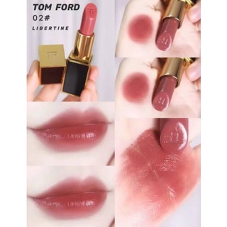 Tom Ford Lip Color 3 G. (สคบ.ไทย) สี 02 Libertine / 03 Nubile