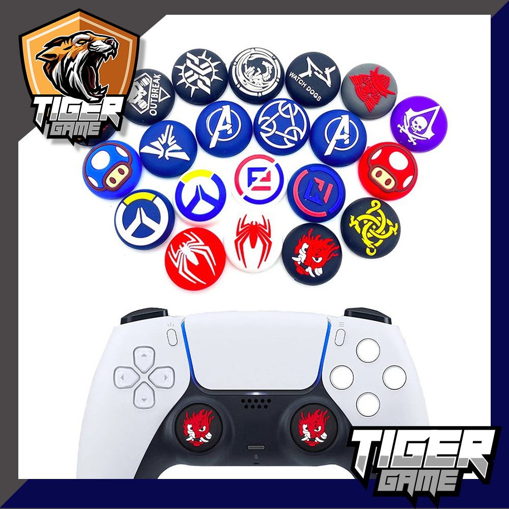 (1 ข้าง) ที่ครอบอนาล็อก PS5, PS4, Joy Pro, XBox (จุกจอย Ps4)(Analog caps Xbox)(จุก Ps5)(Thumb caps)