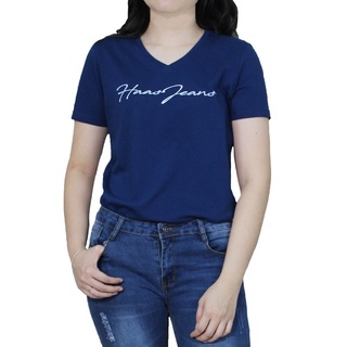 haas lady basic เสื้อยืดผู้หญิง ผ้านิ่มใส่สบาย ขายดีติดอันดับ ! HHVK2320