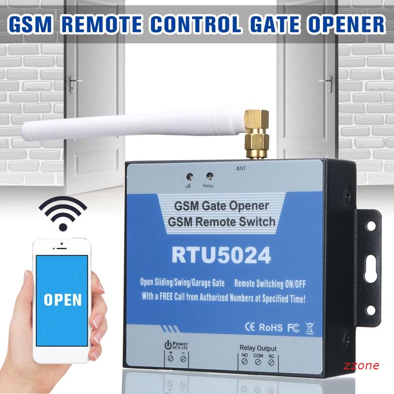 Zzz Gsm สวิตช์รีเลย์เปิดประตูโทรศัพท์ แบบไร้สาย Rtu5024
#8
