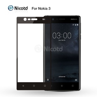 ฟิล์มกระจกนิรภัยกันรอยหน้าจอ 2.5D สําหรับ nokia 3 nokia