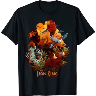 【ผ้าฝ้ายแท้】เสื้อยืดใหม่Disney Lion King Play Poster เสื้อยืดกราฟฟิค - เสื้อยืดผู้ชาย - เสื้อยืดผู้หญิง - เสื้อยืดผู้ชาย