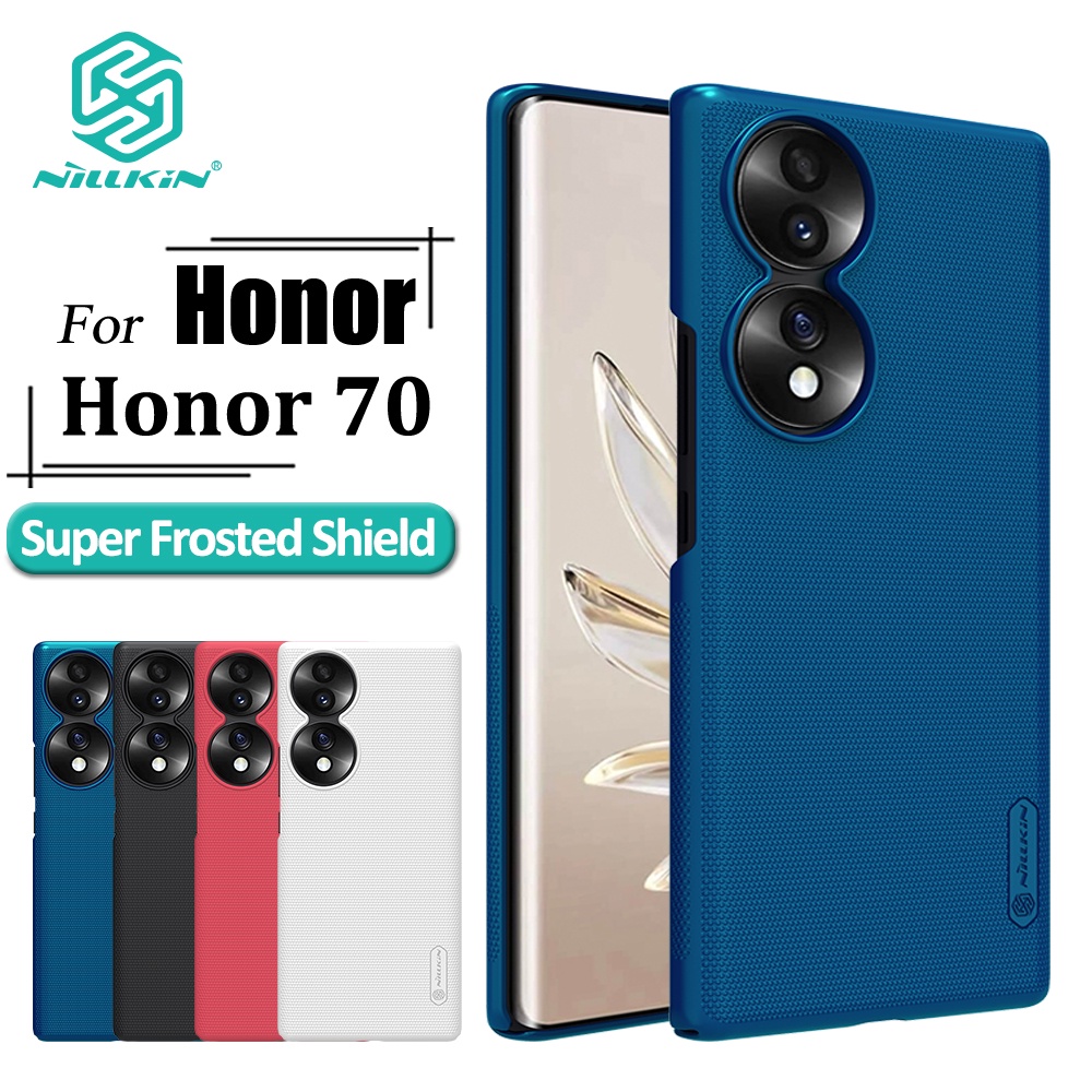 Nillkin Super Frosted Shield เคสโทรศัพท์ Honor 70 เคส บางพิเศษ เคลือบด้าน แข็ง PC ป้องกันลายนิ้วมือ กันกระแทก ฝาหลัง