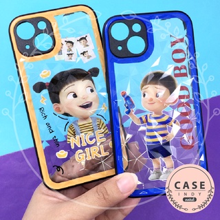 เคส Vivo V23e Y01/Y15s Y20 Y21(2021)เคสมือถือใสพิมพ์ลายการ์ตูน ผิว3D กันเลนส์กล้อง