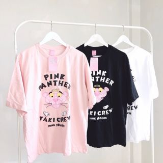 เสื้อoversize
ลาย PinkPanther TAKI CREW