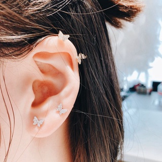 Jolie🦋 | S925 butterfly earring ต่างหูผีเสื้อ ต่างหูเงิน