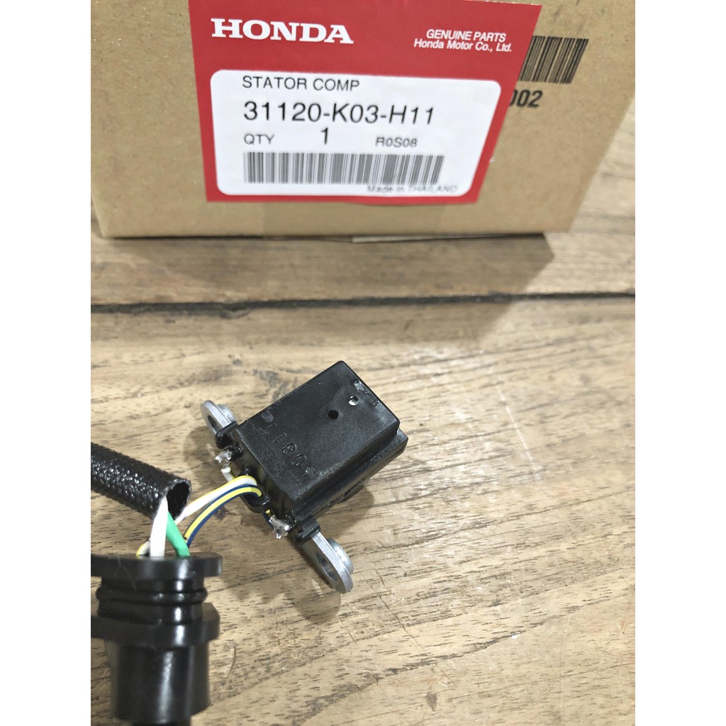 ( 31120-K03-H11 ) ชุดขดลวดสเตเตอร์ มัดไฟ เวฟ110i สตาร์ทมือ รูปที่ 4
