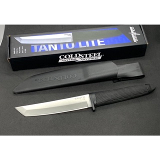 มีดCOLD STEEL TANTO LITE พร้อมปลอกสีดำ มีดพกปลายTANTO