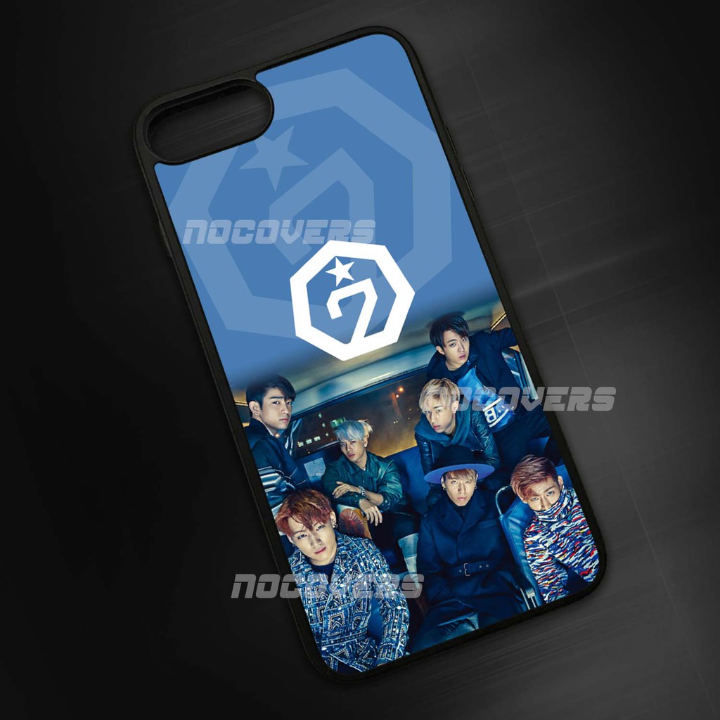 เคส iPhone ลายเกาหลี GOT 7 iPhone 12 iPhone11 iPhone X iPhone 8 iPhone 7 iPhone 6 ลาย  เคสหลังกระจก