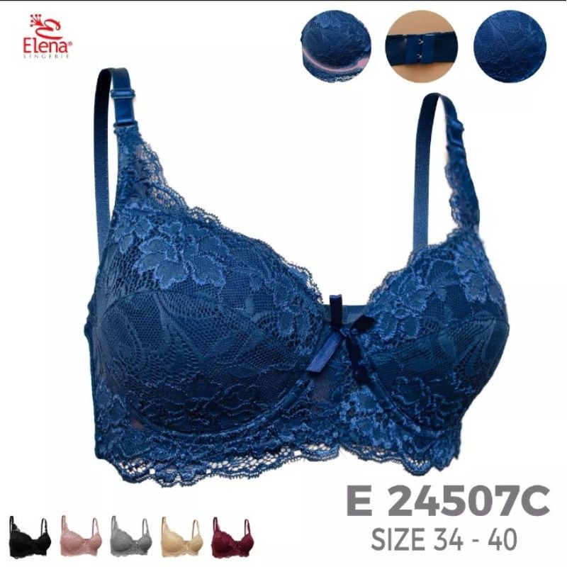 ELENA FULL CUP BRA E 24507 SIZE 34C-42C และ 34B-42B