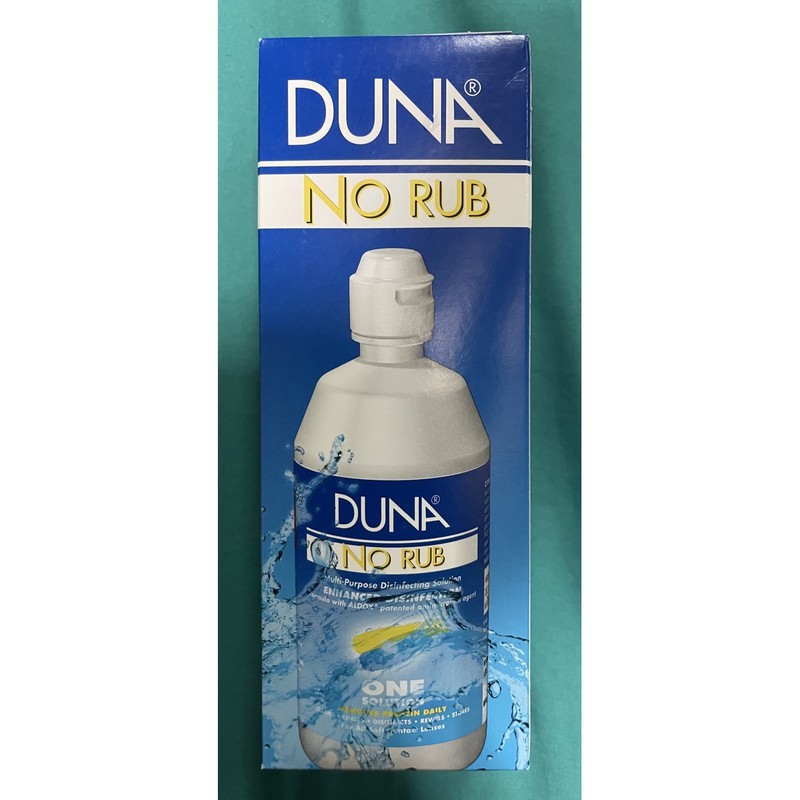Duna (No Rub)- น้ำยาแช่ ล้างคอนแทคเลนส์