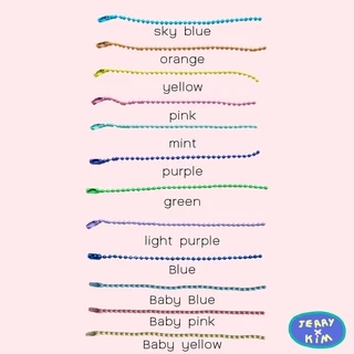 โซ่ไข่ปลาสำหรับ BESTIE Keyring เท่านั้น ⚠️หากไม่ได้สั่ง bestie keyring ขออนุญาตยกเลิกออเดอร์นะคะ⚠️